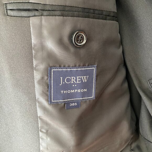 JCrew Factory Thompson Tuxedo jacket & pants black - Picture 7 of 14